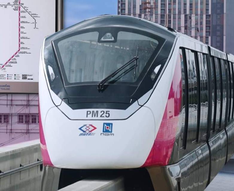 รถไฟฟ้ามาหานะเธอ “ชมพู-เหลือง”กับระบบโมโนเรล รถไฟฟ้ามาหานะเธอ “ชมพู-เหลือง”กับระบบโมโนเรล