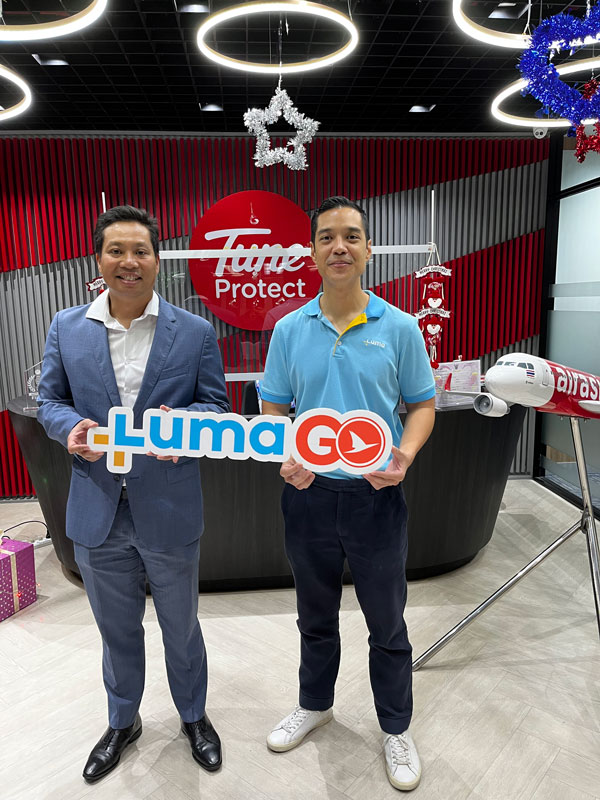 LUMA ร่วมมือกับ Tune Protect เดินหน้าบุกตลาดประกันเดินทางต่างประเทศ LUMA ร่วมมือกับ Tune Protect เดินหน้าบุกตลาดประกันเดินทางต่างประเทศ