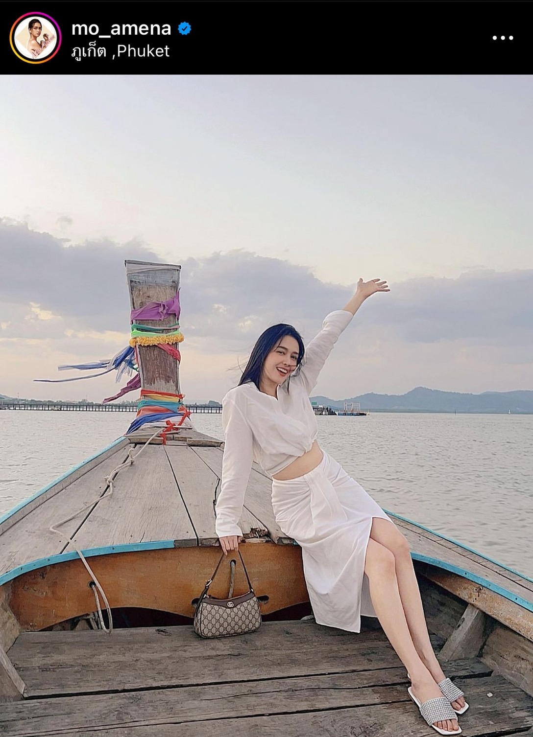 สวยจริงไม่จกตา โม อมีนา อวดความเซ็กซี่ ทำทะเลไฟลุก
