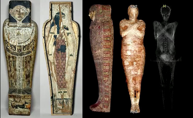 โปแลนด์ พบ มัมมี่อียิปต์ เพศหญิงตายทั้งกลม ครั้งแรกของโลก!