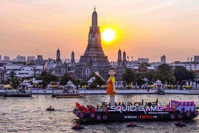โกโกวาใหญ่ที่สุดในโลก ยึดน่านน้ำเจ้าพระยา เปิดตัวซีรีส์สุดปัง สควิดเกม ซีซั่น 2 โกโกวาใหญ่ที่สุดในโลก ยึดน่านน้ำเจ้าพระยา เปิดตัวซีรีส์สุดปัง สควิดเกม ซีซั่น 2