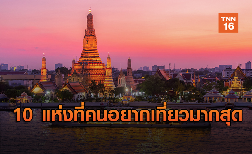 10 จุดหมายที่คนไทยอยากไปท่องเที่ยว หลังจบวิกฤตโควิด-19